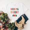 Simply Sage Market Women's Merry and Bright Mountains Short Sleeve Graphic Tee - 3 of 4