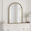 CAVINAS Retro Bathroom Mirror,Antique Silver Vanity Mirror,Wall Mirror with Iron Frame,Bathroom and Living Room Decor - 2 of 4