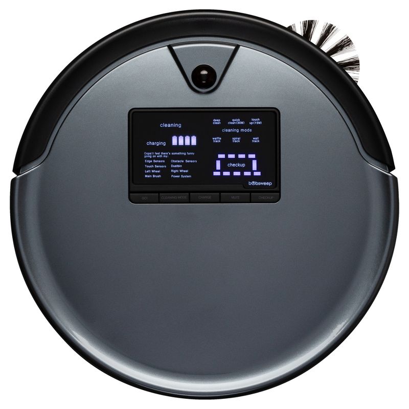 bObsweep PetHair Plus Robot Vacuum Cleaner and Mop - Gray - WPP56002, 1 of 11