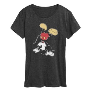 Women's - Disney - Mickey Handstand Short Sleeve Graphic T-Shirt - 1 of 4