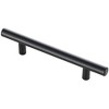 Elegant Lighting Quinn 4Inch Center to Center Matte Black Bar Pull Multipack (set of 10) - image 4 of 4