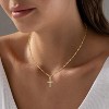 Women's 18K Real Gold Plated Eternal Cross Necklace, Non-Tarnish Waterproof Minimalist Religious Jewelry | Sacred Gift for Easter Christian Faith - 4 of 4