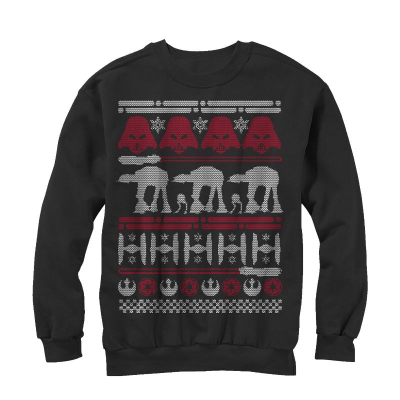 Men's Star Wars Ugly Christmas Sweater Sweatshirt, 1 of 4