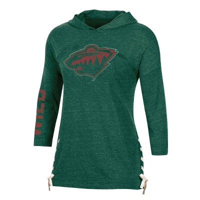NHL Minnesota Wild Women's Netminder Lightweight Hoodie - S