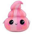 Seven20 Glitter Galaxy 6-Inch Pink Poop Collectible Plush