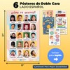ThinkPsych Laminated Feelings & Life Skills Posters for Kids, 11" x 17", English & Spanish, Set of 6 - 3 of 4