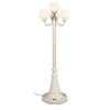 Patio Living Concepts  00371 Four White Globe Lantern Patio Lamp - Park Style - image 3 of 3