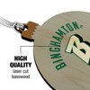 Binghamton Bearcats Wood Christmas Tree Holiday Ornament - 3 of 4
