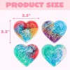 Joyfy 30 Packs Galaxy Slime Hearts, Slime Kit Gifts for Kids Classroom Exchange, School Prizes, Easter Basket Stuffers, Easter Party Favors - 3 of 4