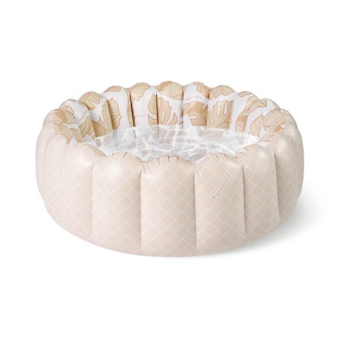 MINNIDIP Exclusive Resort Collection Tufted Inflatable Pool - Rattan Palms - image 1 of 4