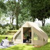 Outsunny Inflatable Camping Tent with Hand Pump, Easy Setup, 4 Season Blow Up Tent, with Mesh Windows and Doors - 3 of 4
