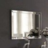 SEVOBAL Bathroom Vanity Mirrors Platinum Finish Mirror with Polished Design Flawless Surface Clarity Stain-Resistant, Silver, 1"*32"*36" - 2 of 4