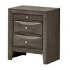 Passion Furniture Marilla 3-Drawer Nightstand (28 in. H x 23 in. W x 17 in. D) - 2 of 4