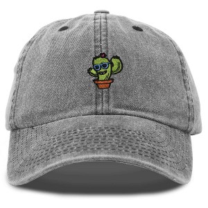 Dalix Cactus Embroidered Cap Cotton Baseball Summer Cool Dad Hat Mens - 1 of 4