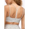 Peloton Women's Cadent Strappy Y-Back Bra, Stone Animal Print - 4 of 4