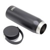 Built 20Oz Stainless Steel Cascade Tumbler with Handle Lid, Black - 2 of 4