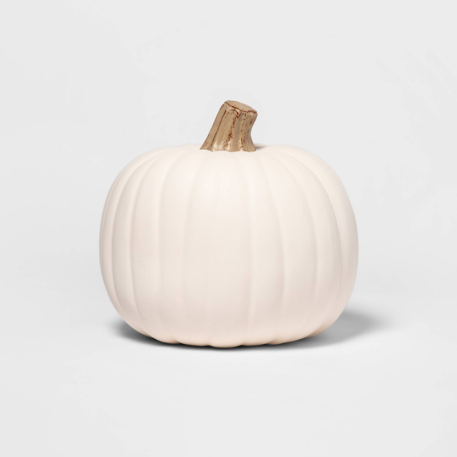 9" Carvable Faux Halloween Pumpkin Cream - Hyde and EEK! Boutique™