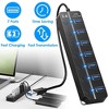 iMountek"USB 3.0 Hub Splitter 7 Ports, 5Gbps High-Speed Data Transfer with Individual ON/OFF Switches"Black - 2 of 4