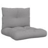 VidaXL Pallet Cushions 2 pcs Gray Fabric - 2 of 4