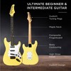 Best Choice Products 39in Full Size Beginner Electric Guitar Kit with Case, Strap, Amp, Whammy Bar - 4 of 4
