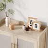 Shoe Cabinet, 6-Tier Shoe Storage Cabinet With Doors, Farmhouse Shoe Cabinet With 2 Adjustable Shelves And Metal Legs, Shoe Organizer For Entryway - 3 of 4