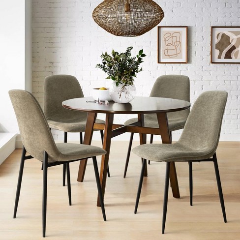 Chenille dining chair sale