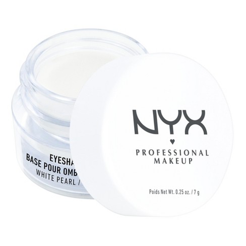 Nyx Professional Makeup Eye Shadow Base White Pearl 0 25oz Target