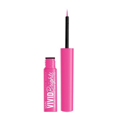 NYX Professional Makeup Vivid Brights Liquid Eyeliner – 0.06 fl oz