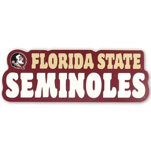 NCAA Florida State Seminoles Chunky Block Wood Wall Art - 1 of 4