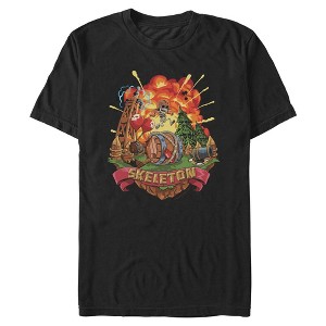 Mens Clash of Clans Skeleton Battle T Shirt - 1 of 4