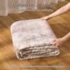 MontVoo Pink Floral Non-Slip Washable Rug - 4 of 4