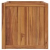 vidaXL Raised Bed Teak Solid Teak Wood Medium Durable Raised Bed - 3 of 4