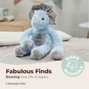Bearington Lil' Tracer The Tooth Fairy Dino Plush, 12 Inch Dinosaur Stuffed Animal, Blue - 2 of 4
