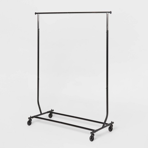 Metallic clothes online rack