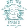 Boy's Star Wars The Mandalorian Grogu May the Fourth Be With You T-Shirt - 2 of 4
