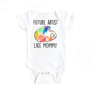 Artist Mommy - Baby Boy Girl Clothes Infant Onesie® Funny Cute Newborn GS1 - 1 of 4