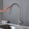 LOVMOR 16"Touch Kitchen Faucet with Pull Down Sprayer,Gold - 2 of 4