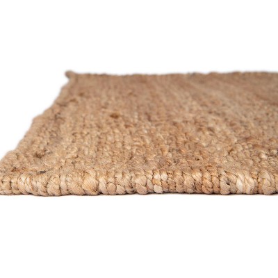 Handwoven Brown Jute Indoor Table Runner