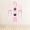 Big Dot of Happiness Purr-FECT Kitty Cat - Hanging Vertical Paper Door Banners - Kitten Baby Shower Birthday Party Wall Decor Kit - Indoor Door Decor - 3 of 4