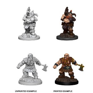 Dungeons & Dragons Nolzur's Marvelous Miniatures - Dwarf Male Barbarian - 1 of 1