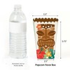 Big Dot of Happiness Tropical Luau - Hawaiian Beach Party Favor Popcorn Treat Boxes - Set of 12 - 2 of 4