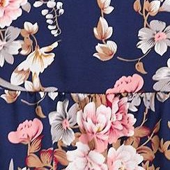 navy blue pink
