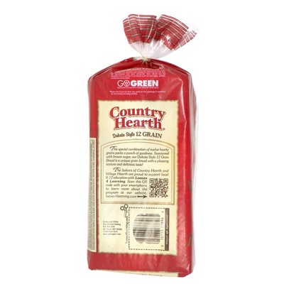 Country Hearth Dakota Style 12 Grain Bread - 24oz
