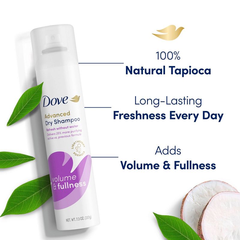 Dove Beauty Volume & Fullness Dry Shampoo, 6 of 14