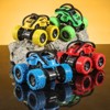 Monster Truck Toys Friction Powered Toy Cars Push and Go Vehicles for Kids Christmas Birthday Party Gift for Boys Girls Aged 3-5 Yellow - 2 of 3