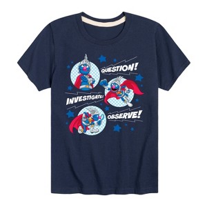 Boys' - Sesame Street - Question Investigate Observe Short Sleeve Graphic T-Shirt - 1 of 4