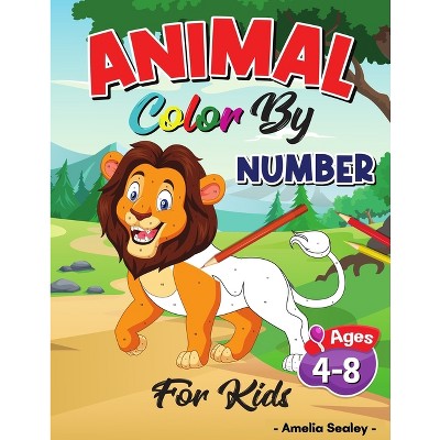 Color by Number Coloring Book for Kids Ages 4-8: Cute and Fun