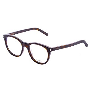 Saint Laurent SL 471O 002 Womens Round Eyeglasses Havana 53mm - 1 of 3