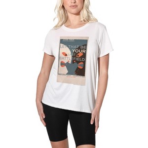 Women's Star Trek Tos Episode 70 Loose T-Shirt White - 1 of 4
