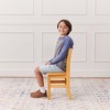 ECR4Kids Three Rung Ladderback Chair, Classroom Seating, Natural, 2-Pack - 3 of 4
